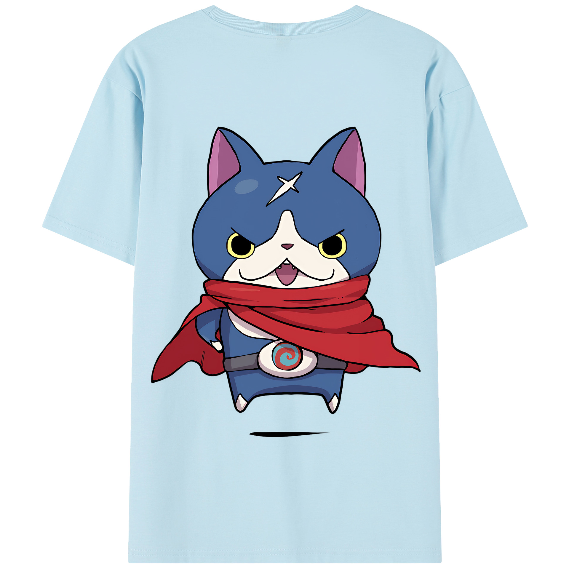 （画像用） 妖怪ウォッチ Yo-kai Watch 綿100％半袖Tシャツ（背面プリント）